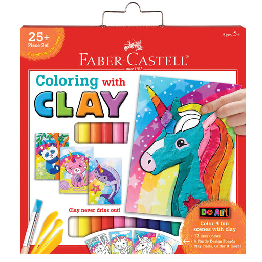 Unicorn and Friends Coloring With Clay - JKA Toys