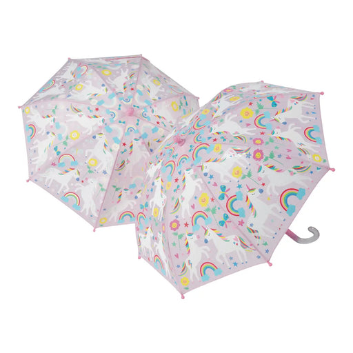 Rainbow Unicorn Color Change Umbrella - JKA Toys