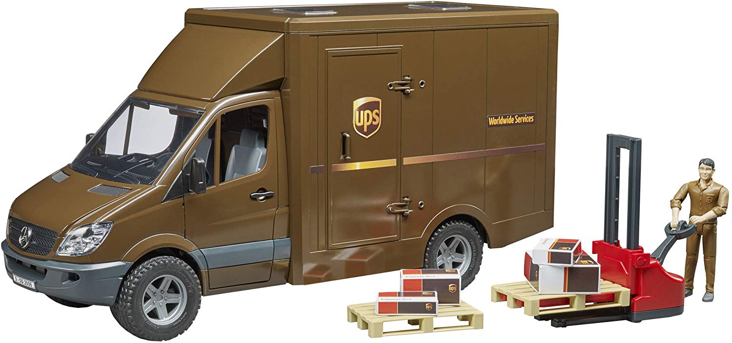 Bruder UPS Truck & Driver - JKA Toys