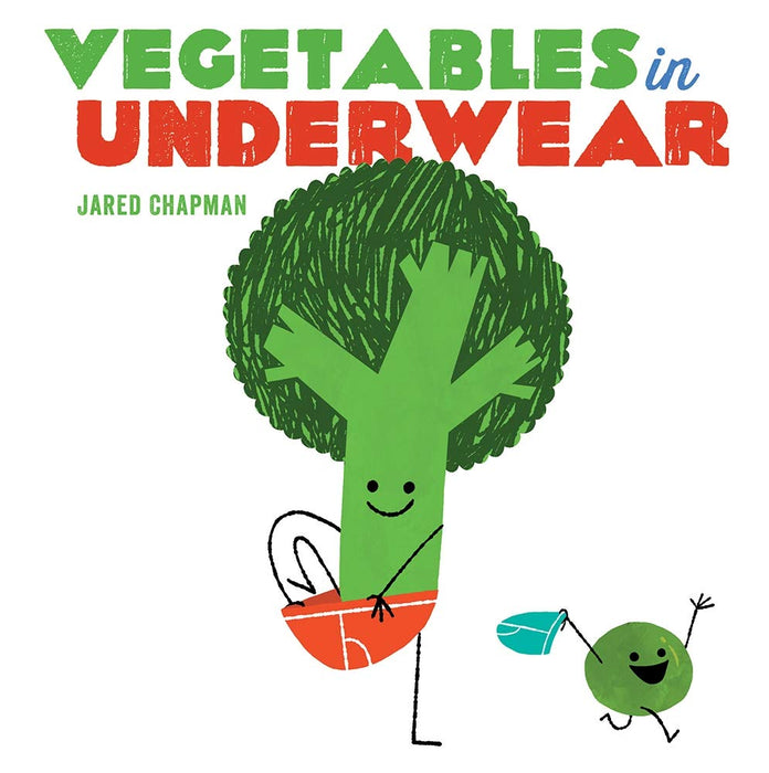 Vegetables In Underwear Board Book - JKA Toys