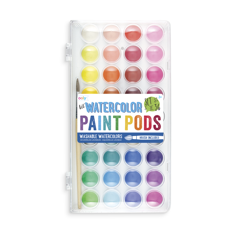 Lil’ Watercolor Paint Pods - JKA Toys