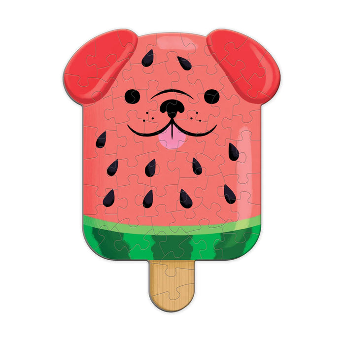 Scratch And Sniff Watermelon Pupsicle Mini Puzzle - JKA Toys