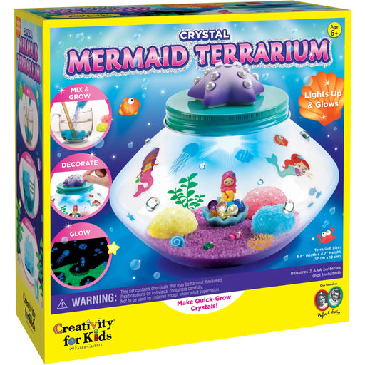Crystal Mermaid Terrarium - JKA Toys