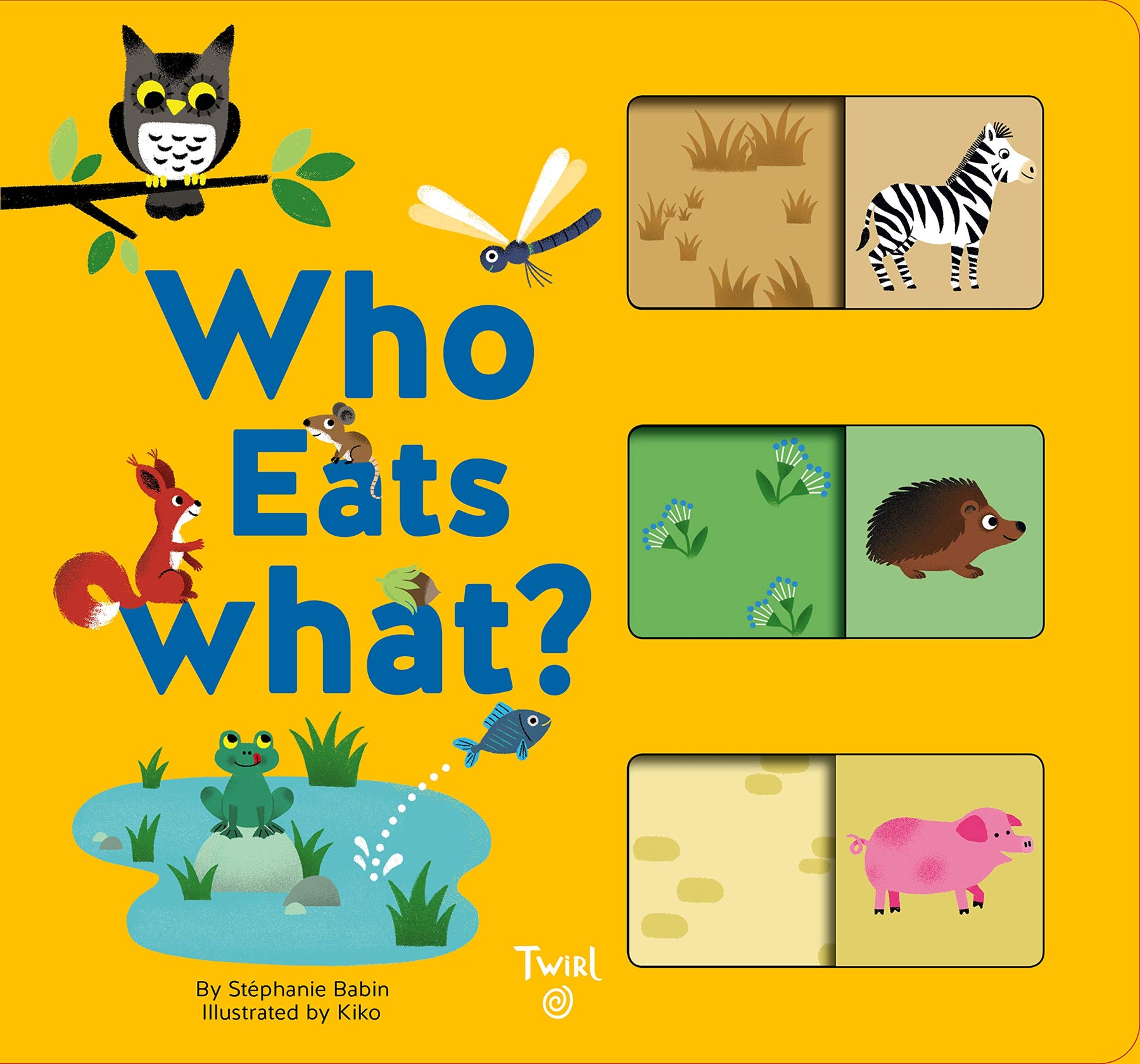 Who Eats What? A Slide and Learn Book - JKA Toys