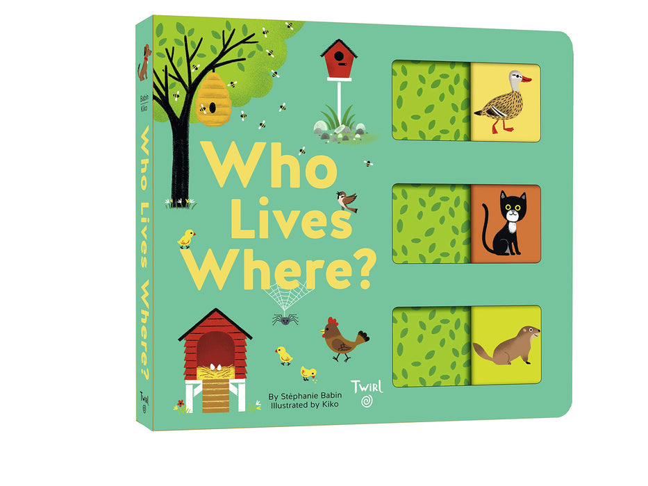 Who Lives Where? A Slide and Learn Book - JKA Toys