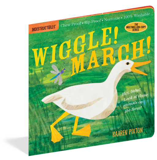 Indestructibles: Wiggle! March! Book - JKA Toys