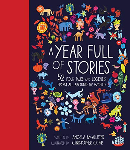 A Year Full Of Stories: 52 Classic Stories From All Around The World Hardcover Book - JKA Toys
