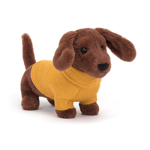Yellow Sweater Sausage Dog - JKA Toys