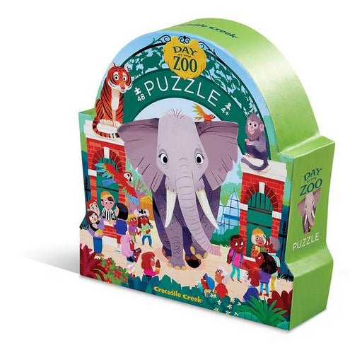 48 Piece Day At The Zoo Puzzle - JKA Toys