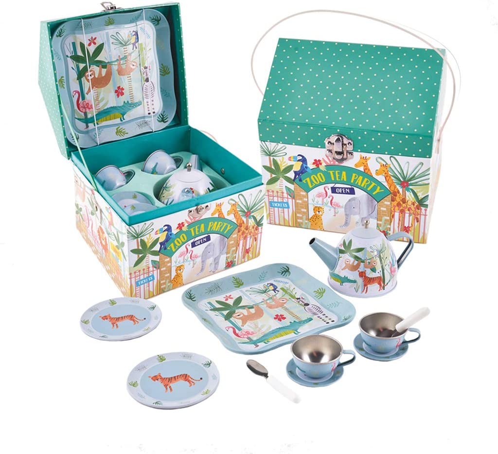 Zoo Tin Tea Set - JKA Toys